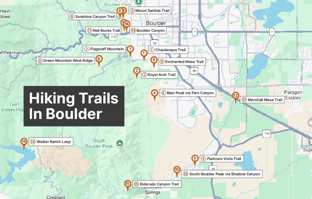 boulder hiking trails map