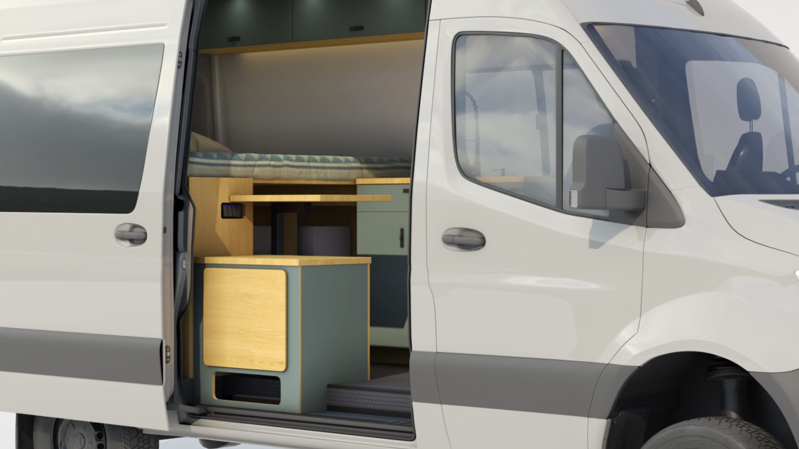 2026 Bear Peak Sprinter Camper Van | AWD Diesel image 3