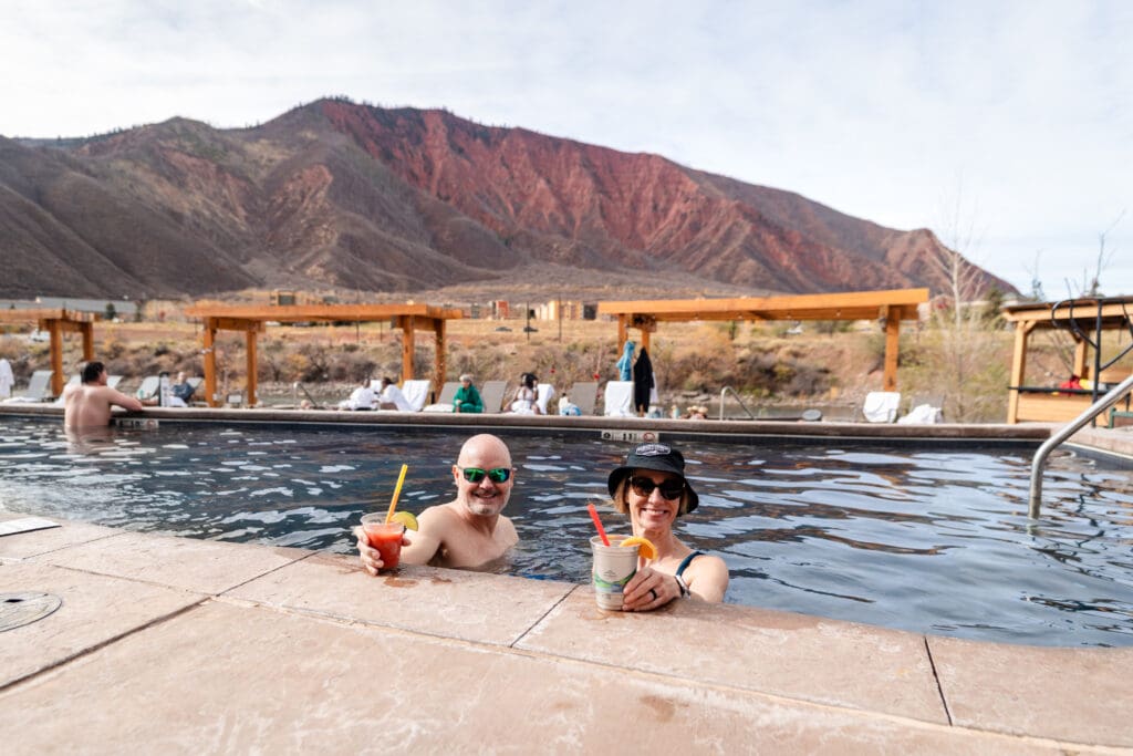 Matt & Ann's roadtrip to Glenwood Springs in their Geotrek van