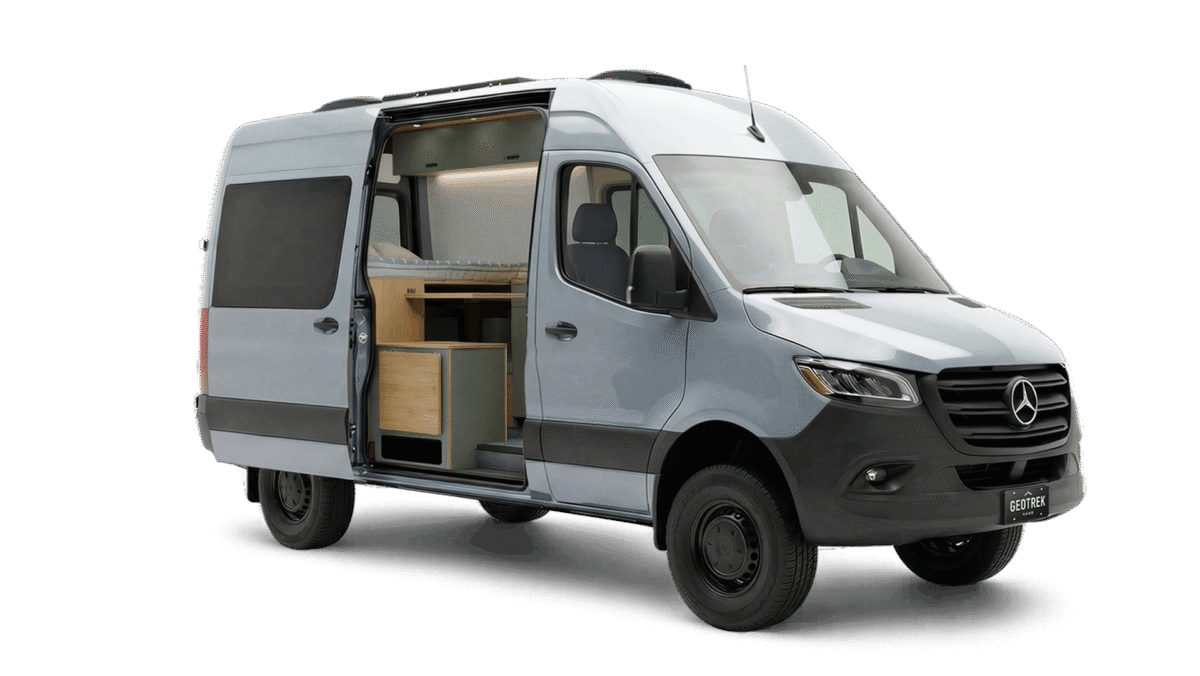 Camper Vans for Sale | Pre Built Sprinter Vans | Geotrek Vans