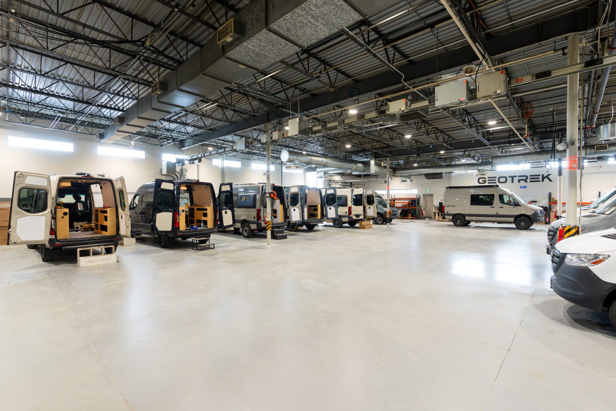 interior shot of Geotrek shop